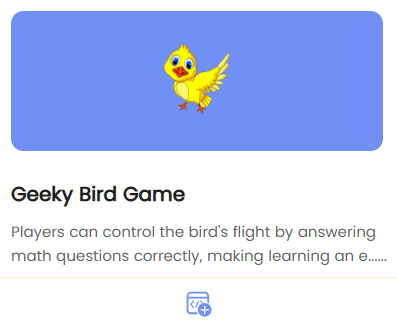 Geeky Bird Game
